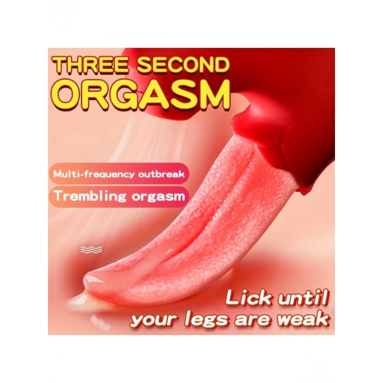 Censan 10 Modlu Dil Yalama ve Emiş Vibratörü – G Noktası, Klitoris ve Meme Ucu Uyarıcı