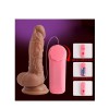 Censan 13.4 Cm Kablolu Kumandalı Dildo Vibratör Censan 13.4 Cm Kablolu Kumandalı Dildo Vibratör