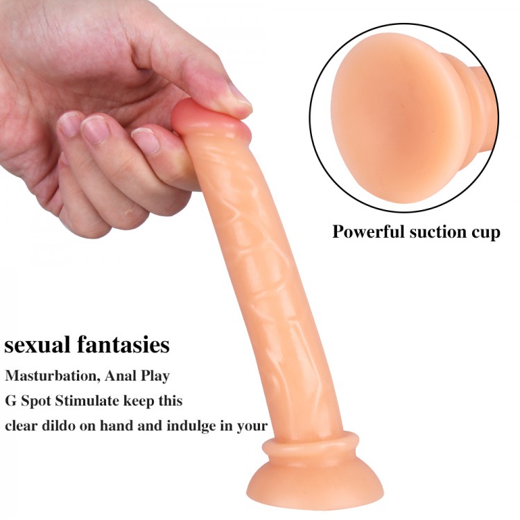 Censan 15CM Testissiz Gerçekçi Anal Dildo