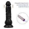 Censan 19CM Gerçekçi Siyah Dildo Yapay Penis