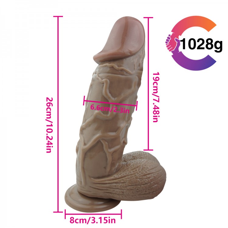 Censan 26CM Gerçekçi Mega Dildo Censan 26CM Gerçekçi Mega Dildo