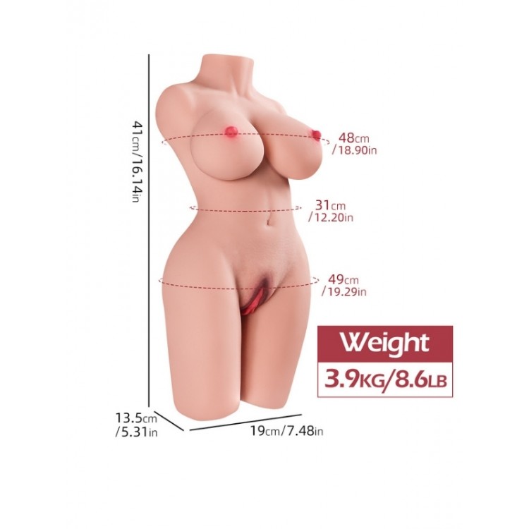 Censan 3,9 kg mini yarım vücut manken