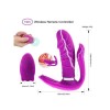 Censan 3’ü 1 Arada Uzaktan Kumandalı Giyilebilir Clitoris ve G-Spot Titreşimli Vibratör