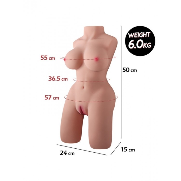 Censan 6 kg mini yarım vücut manken