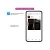 Censan Abner Telefon App Kontrollü Titreşimli Giyilebilir Çok Amaçlı Kullanımlı Vibratör
