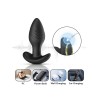 Censan Big Boat Anchor Swing – Telefon Kontrollü Titreşimli Anal Plug (Siyah)