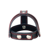 Censan Bondage Fetish T-Style Leather Cockring With Ball Divider