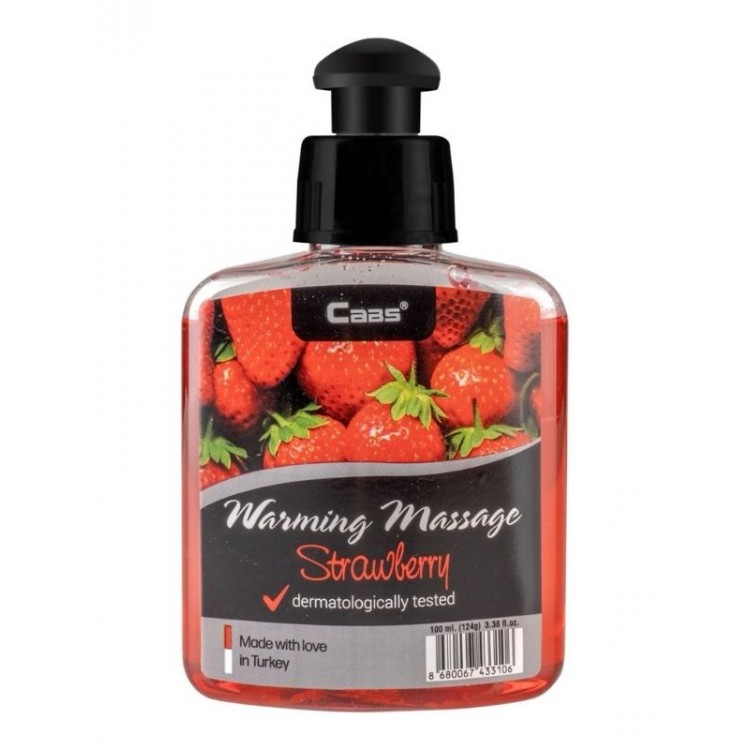 Censan Cabs Çilekli Masaj Yağı 100ml Censan Cabs Çilekli Masaj Yağı 100ml