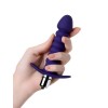 Censan Condal anal vibratör suya dayanıklı Mor, 14 cm