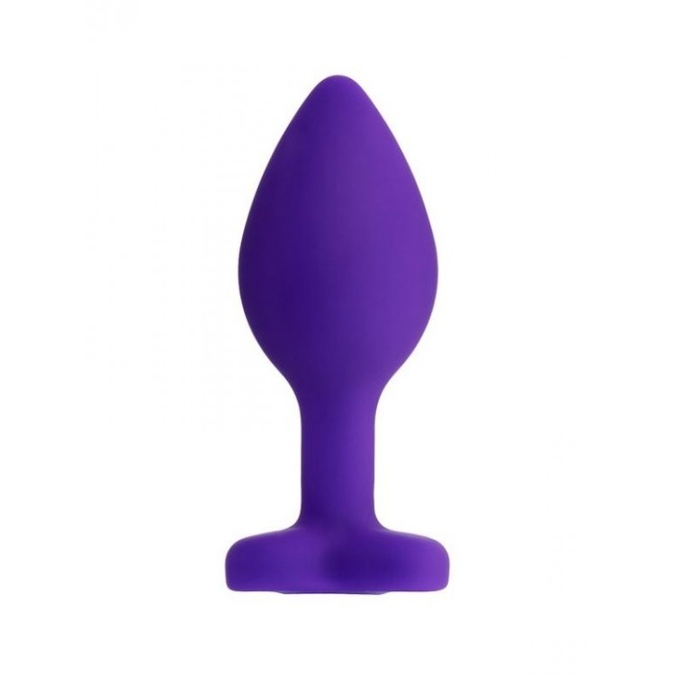 Censan Diamond Heart Anal Plug Mor 7 cm 18 g Censan Diamond Heart Anal Plug Mor 7 cm 18 g