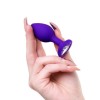 Censan Diamond Heart Anal Plug Mor 7 cm 18 g Censan Diamond Heart Anal Plug Mor 7 cm 18 g