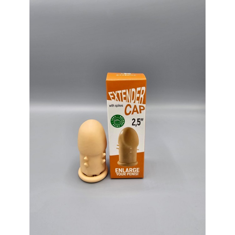 CENSAN Extender Cap Sitabella Penis Kılıfı, 2.5 inç, antenli, lateks CENSAN Extender Cap Sitabella Penis Kılıfı, 2.5 inç, antenli, lateks