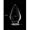 Censan Flawless Clear Anal Plug 4.5 İnç Censan Flawless Clear Anal Plug 4.5 İnç