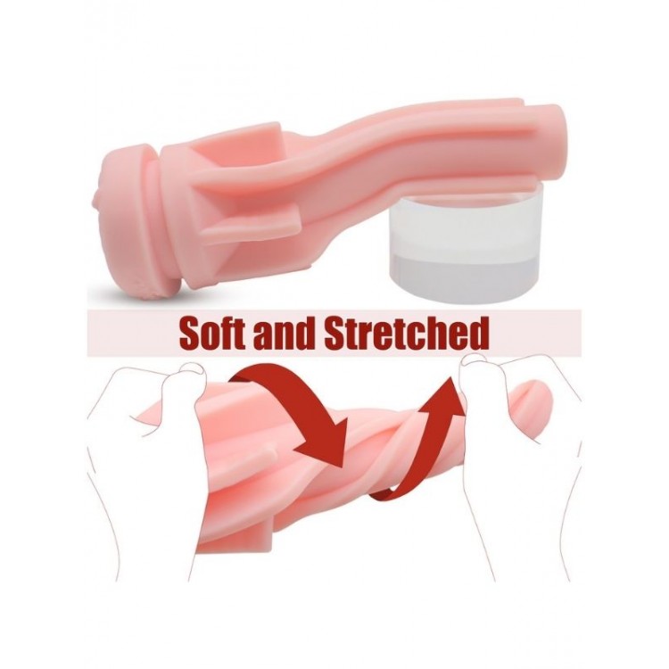 Censan FoxShow MEIPER M310 Erkek Mastürbatör Kupası – TPE + ABS | Tıbbi Silikon | Su Geçirmez | 600g