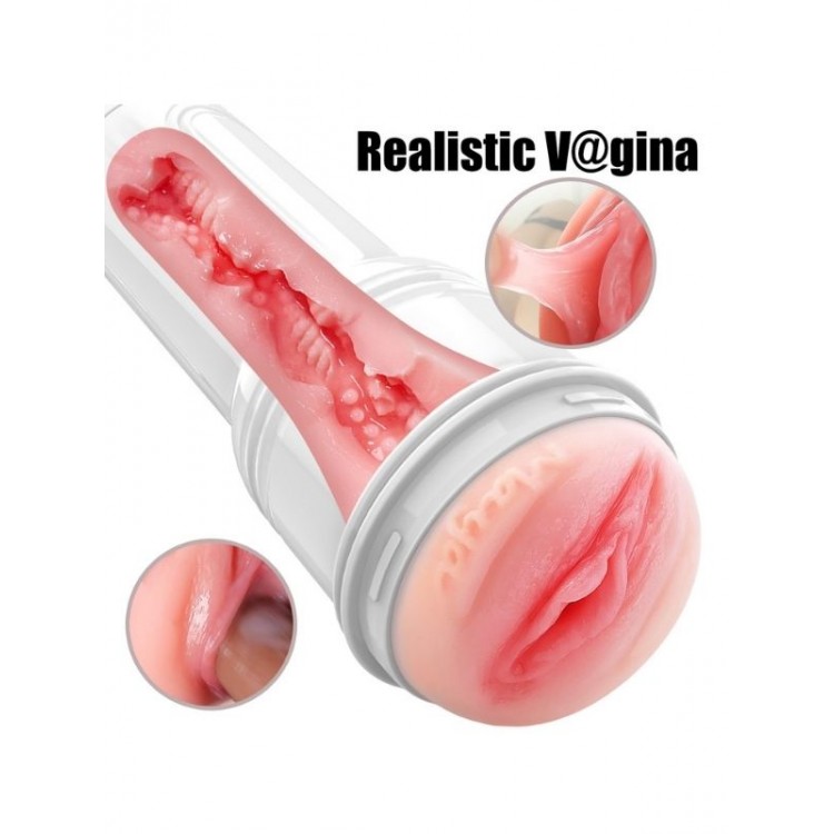 Censan FoxShow MEIPER M310 Erkek Mastürbatör Kupası – TPE + ABS | Tıbbi Silikon | Su Geçirmez | 600g