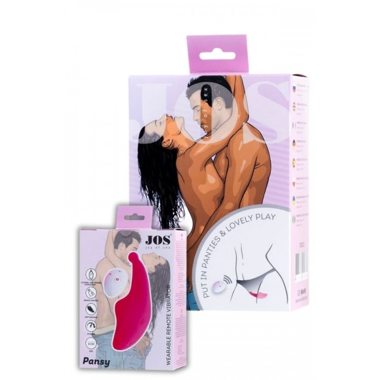Censan Jos Pansy Uzaktan Kumandalı Clitoral Vibrator