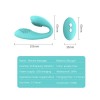 Censan Kablosuz Kumandalı Tırtıklı Klitoris ve G-Spot Uyarıcı 2 in 1 Çift C Vibratör Censan Kablosuz Kumandalı Tırtıklı Klitoris ve G-Spot Uyarıcı 2 in 1 Çift C Vibratör