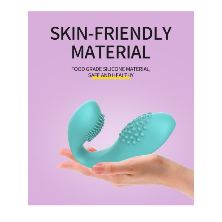 Censan Kablosuz Kumandalı Tırtıklı Klitoris ve G-Spot Uyarıcı 2 in 1 Çift C Vibratör Censan Kablosuz Kumandalı Tırtıklı Klitoris ve G-Spot Uyarıcı 2 in 1 Çift C Vibratör
