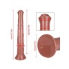 Censan KahveRengi 44 cm At Dildo Model No:1062