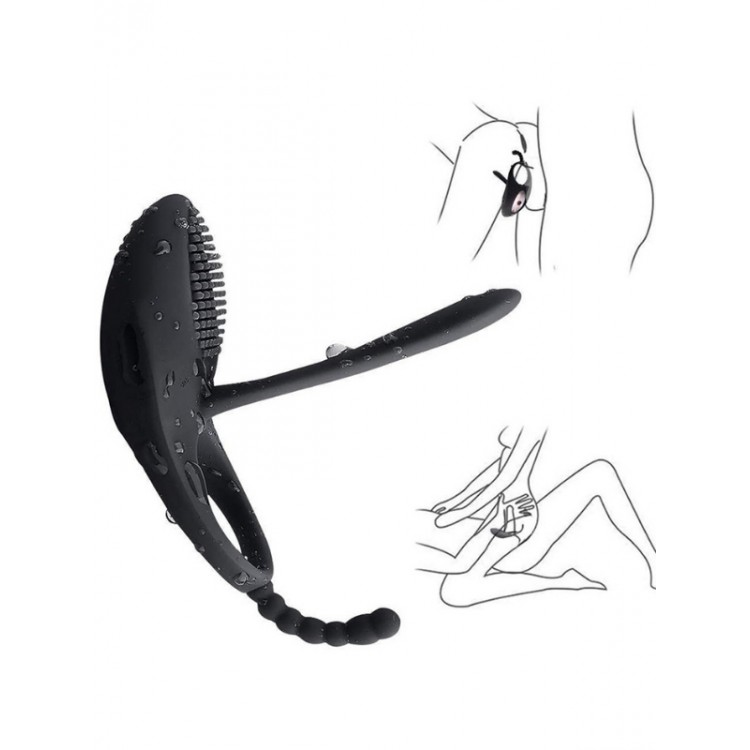 Censan Love Glow Love Desire 3’ü 1 Arada Klitoris, Anal ve Vajinal Uyarıcı – Titreşimli Testis ve Penis Halkası