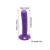 Censan Mor Double Dong Belden Bağlamalı Çift Taraflı Bisex Dildo model 2