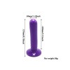 Censan Mor Double Dong Belden Bağlamalı Çift Taraflı Bisex Dildo model 2