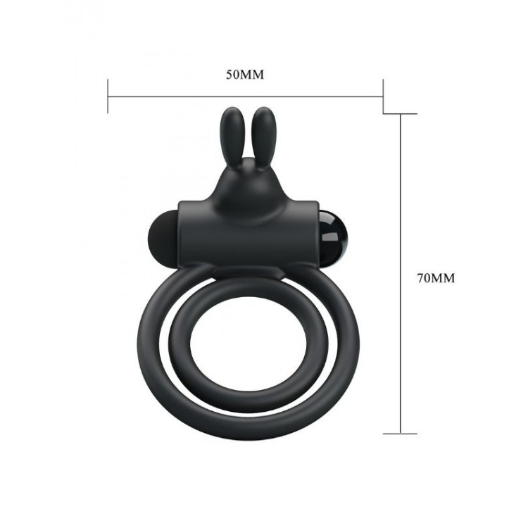 Censan Osmond Titreşimli Silikon Penis Halkası