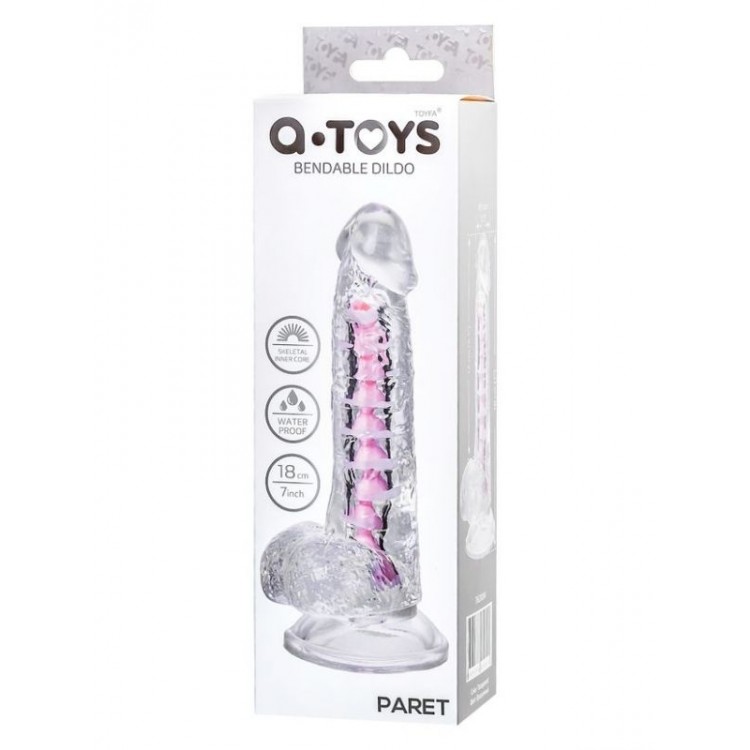 CENSAN Paret Kıkırdaklı Jel Dildo 18 cm CENSAN Paret Kıkırdaklı Jel Dildo 18 cm