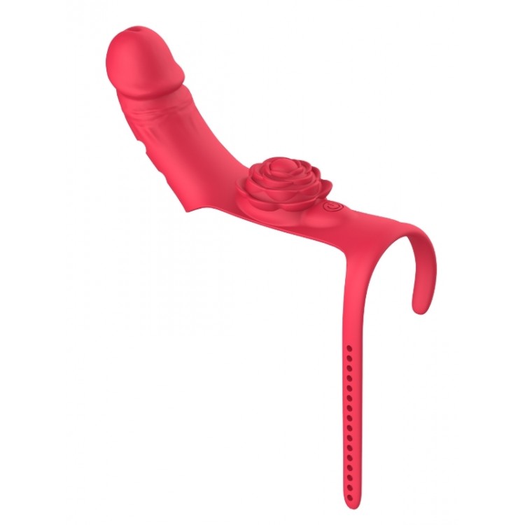 Censan Parmak takılabilir fiziksel dildo + Gül Titreşimli 2'si 1 arada yeni tasarım parmak vibratörü Censan Parmak takılabilir fiziksel dildo + Gül Titreşimli 2'si 1 arada yeni tasarım parmak vibratörü