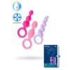 Censan Satisfyer Booty Call (set of 3) Anal Plug Seti Censan Satisfyer Booty Call (set of 3) Anal Plug Seti