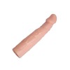 Censan Süper Esnek ve Gerçekçi Titreşimli Penis Kılıfı No6