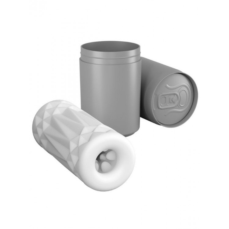 Censan Super Soft Material 3d Stimulating Kola Kutusu Şeklinde Mastürbatör Mavi