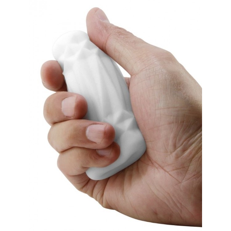 Censan Super Soft Material 3d Stimulating Kola Kutusu Şeklinde Mastürbatör Mavi