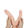Censan Ten Rengi 20,5 cm Çift Taraflı Dildo Model No:1075