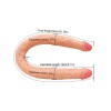 Censan Ten Rengi 55 cm Çift Taraflı Dildo Model No:1034 Censan Ten Rengi 55 cm Çift Taraflı Dildo Model No:1034