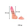 Censan Ultra Gerçekçi 16 Cm Kıkırdaklı Dildo