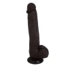Censan Ultra Gerçekçi 24 Cm Model2 Brown Melez Kıkırdaklı Dildo
