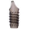 Censan  XLover Penis Extender Kılıfı TPE Siyah Şeffaf 7.5 cm