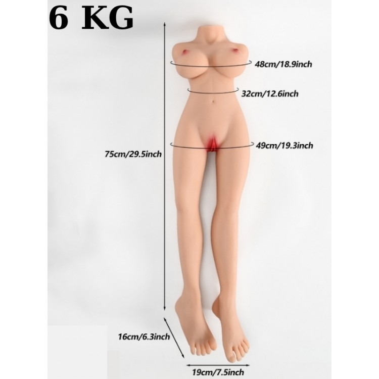 Censan Yarım Vücut Mastürbatör 6 kg