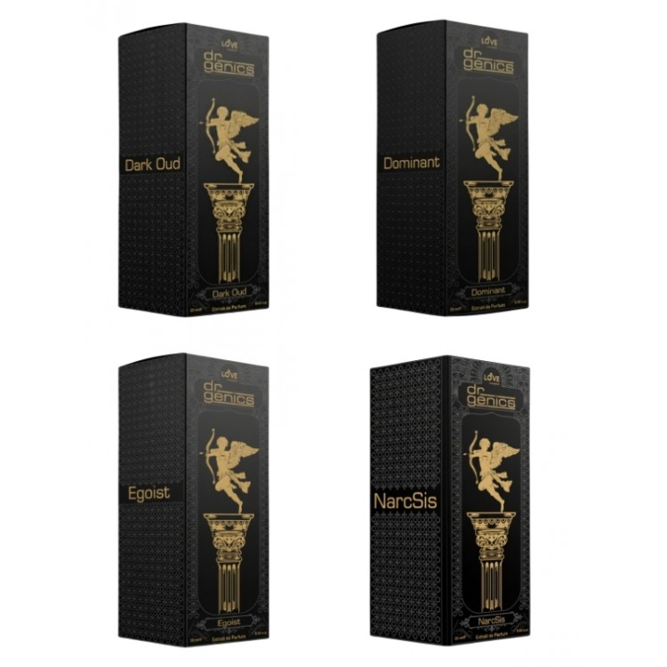 Dr Genics Love Collectıon Edp 4 Ad x 25 ml Set