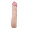 Gerçekçi Penis Kılıfı Et Dokusunda 19 cm
