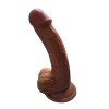 Gerçekçi Testisli Melez Dildo 19 cm