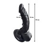 Gerçekçi Testisli Siyah Dildo 16 cm Gerçekçi Testisli Siyah Dildo 16 cm