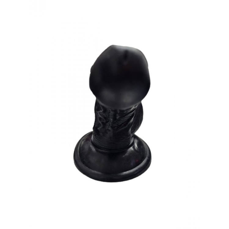 Gerçekçi Testisli Siyah Dildo 16 cm Gerçekçi Testisli Siyah Dildo 16 cm