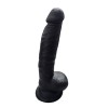 Gerçekçi Testisli Siyah Dildo 20 cm Gerçekçi Testisli Siyah Dildo 20 cm