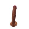 Gerçekçi Testissiz Melez Dildo 21 cm