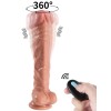 Jihad Knight  Uzaktan Kumandalı Şarjlı Realistik Penis Döner Başlı 25.5 cm