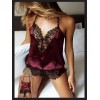 Kadın Bordo Dantel Detaylı Fantezi Gecelik Erotik Sexy Babydoll New Model Kadın Bordo Dantel Detaylı Fantezi Gecelik Erotik Sexy Babydoll New Model