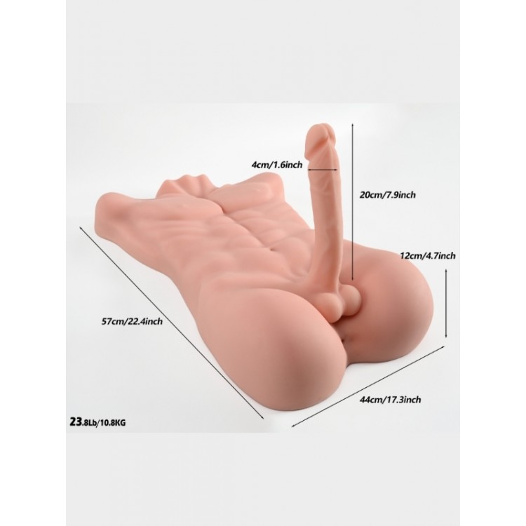 L-Join Gerçekçi 11.3 Kg Yarım Vücut Erkek Penis Mastürbatör L-Join Gerçekçi 11.3 Kg Yarım Vücut Erkek Penis Mastürbatör