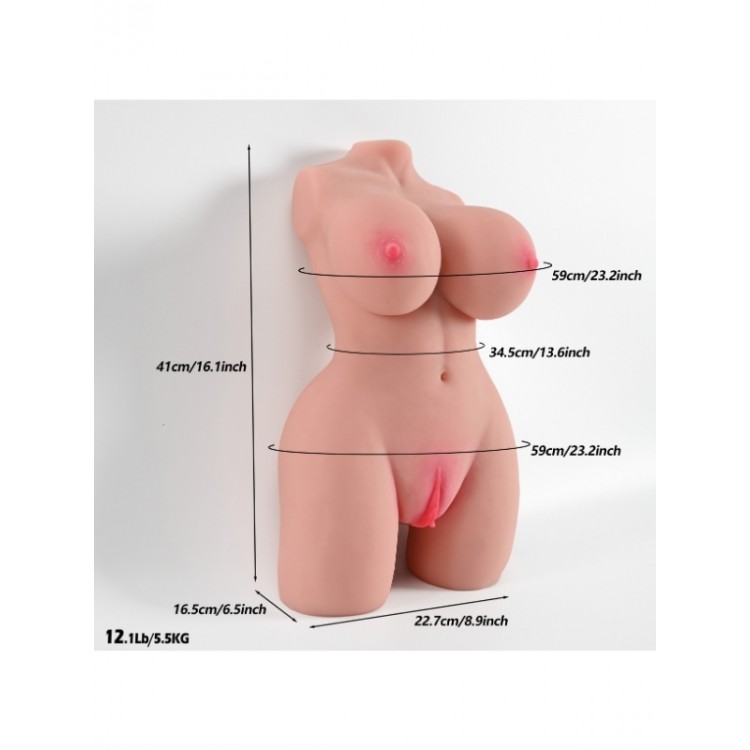 L-Join Gerçekçi 5.5 Kg Yarım Vücut Vajina Mastürbatör L-Join Gerçekçi 5.5 Kg Yarım Vücut Vajina Mastürbatör